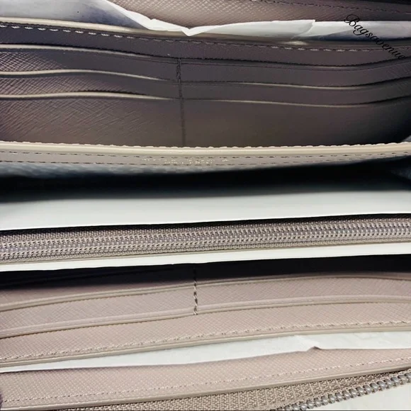 #bagsavenue Glitter Kate spade Gray cityscape Neda wallet gray Greta court - Picture 6 of 6